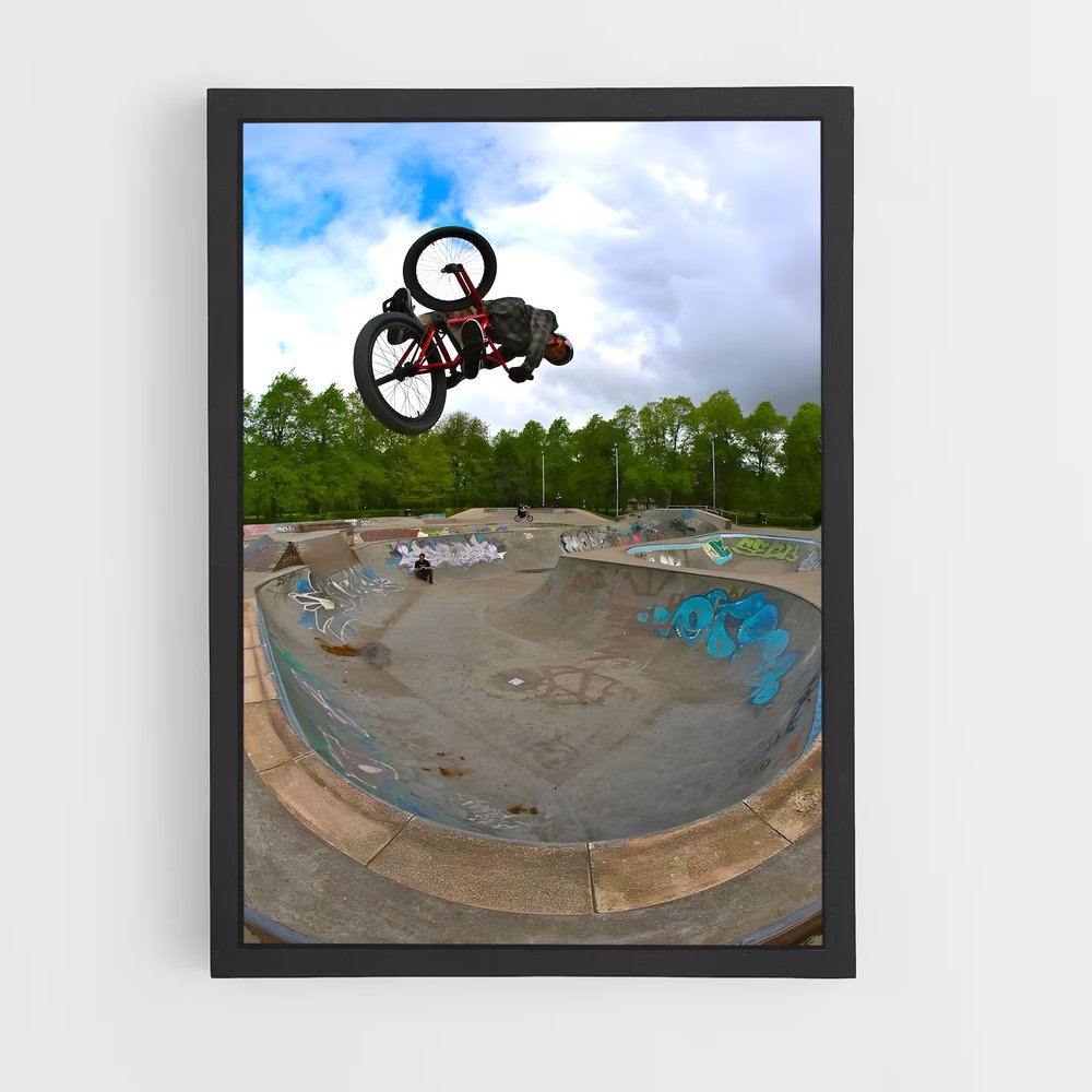 Poster Airborne Skate – affiche BMX (vue 2)